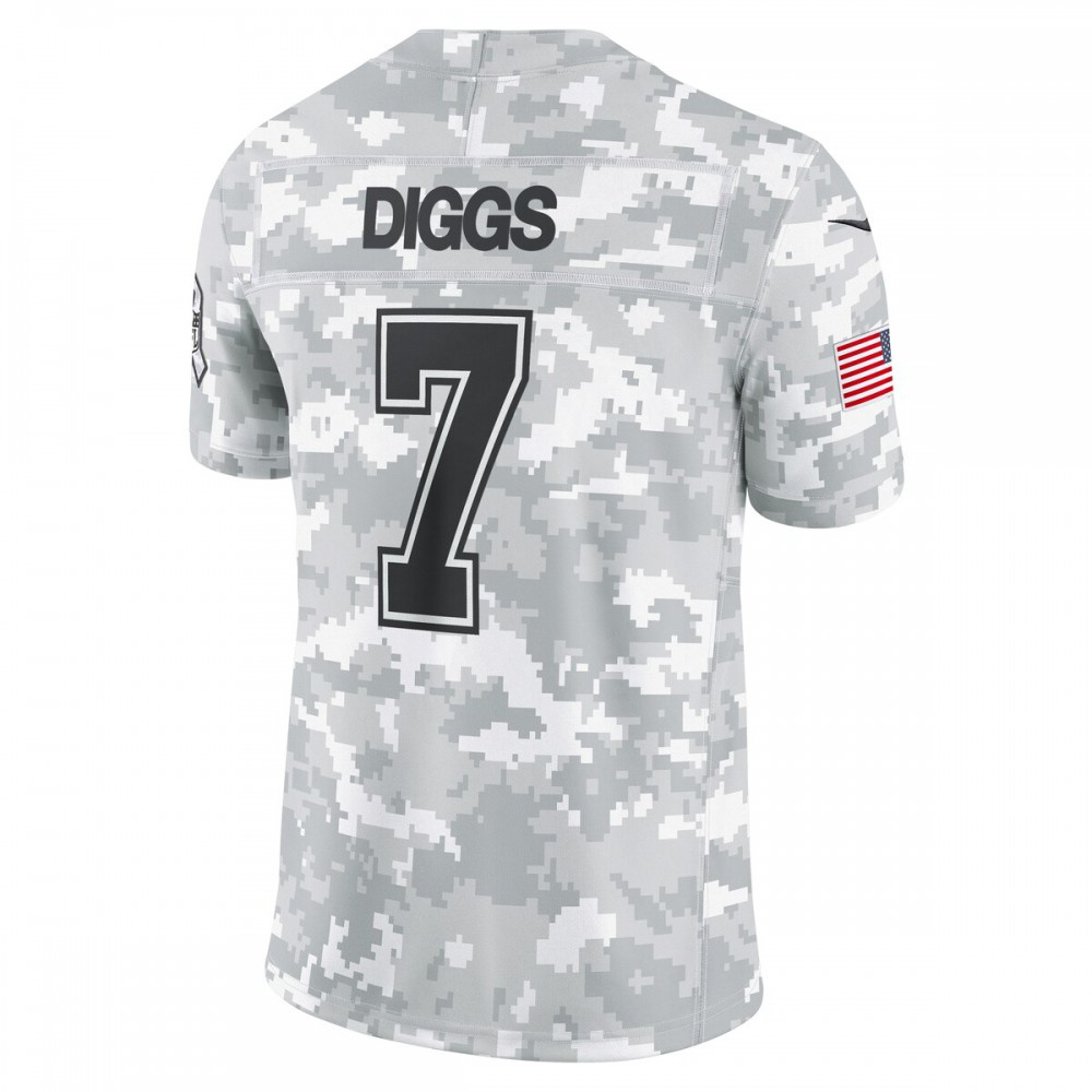 Trevon Diggs Dallas Cowboys Nike 2024 Salute to Service Limited Jersey - Arctic Camo-GridironStore